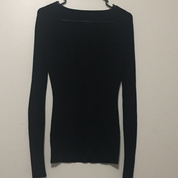 Express Sweaters - 3/$25 Black vneck Express knit sweater